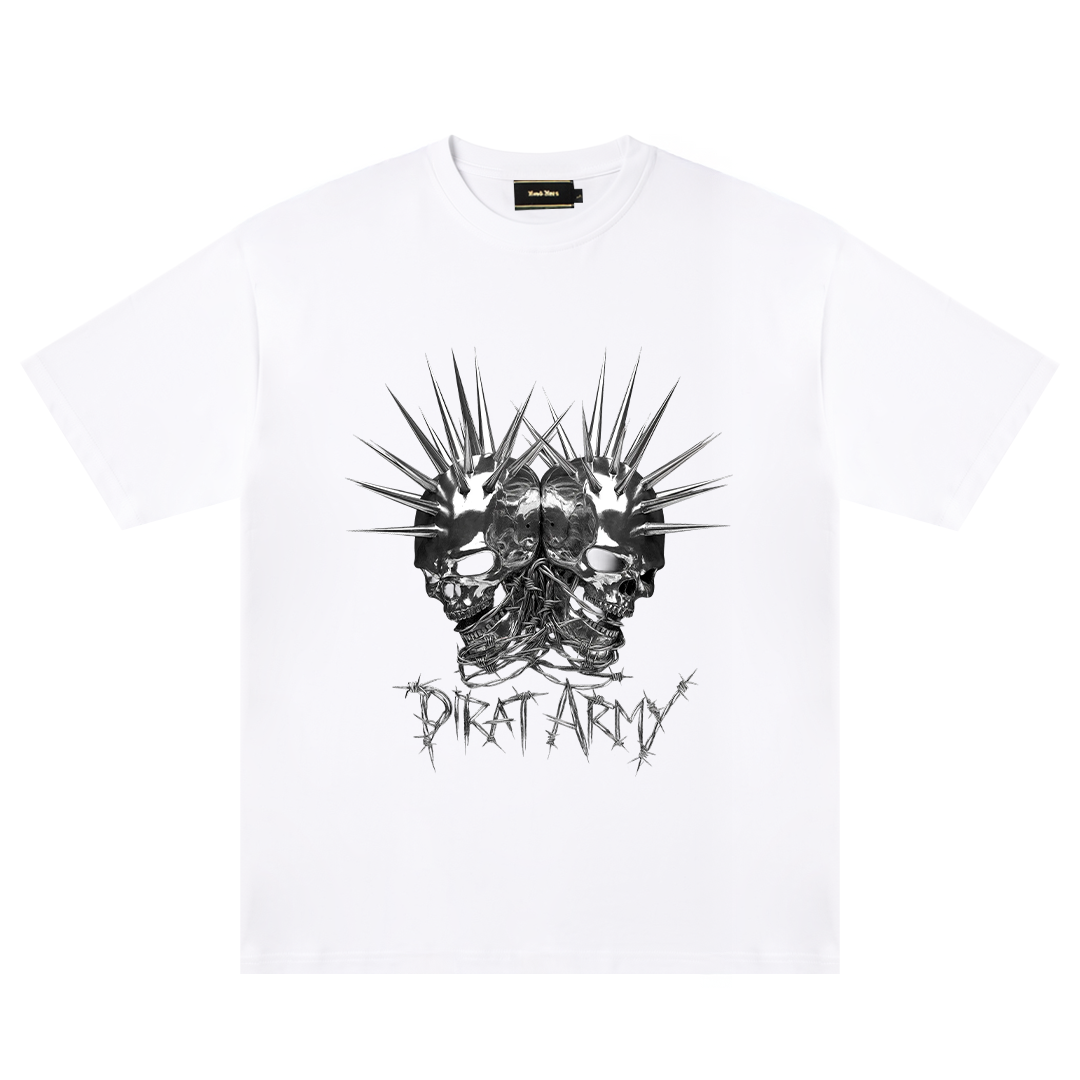 Skull Tee - White